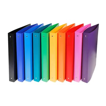 Exacompta 51699E : Classeur semi-rigide Assortiment - 4 anneaux