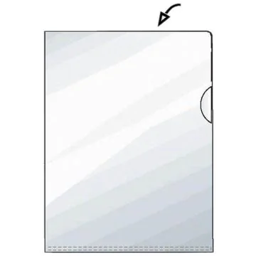 Lot de 50 Pochettes à coins A4 - 0,15 mm : HETZEL Image