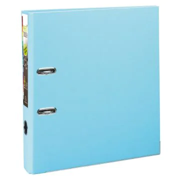 53102E EXACOMPTA : Classeurs à levier - Dos de 50 mm - Bleu clair (Classement)