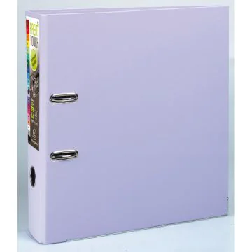 53307E EXACOMPTA : Lot de 10 classeurs  - Dos de 80 mm - Lilas (Classement)