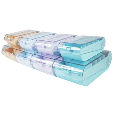 Boîte à fiches - 195 x 100 x 63 mm - A8 - Assortiment : EXACOMPTA Aquarel image