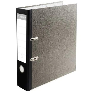 Classeur à levier - Dos Noir de 80 mm Exacompta 53681E