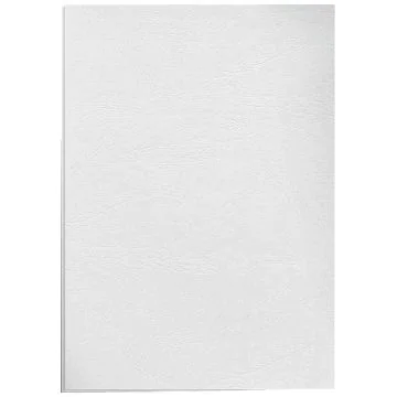 Lot de 100 couvertures pour Reliure Delta - Carton - Blanc : FELLOWES Visuel