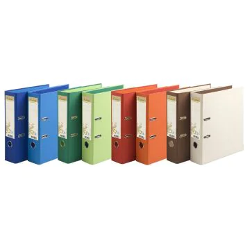 EXACOMPTA Classeurs à levier Forever - Dos de 80 mm Assortiment de couleurs 53980E