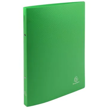 Classeur souple - 2 anneaux de 15 mm - Vert anis : EXACOMPTA Photo