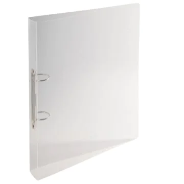 Exacompta 54342E Crystal : Classeur souple Cristal - 2 anneaux