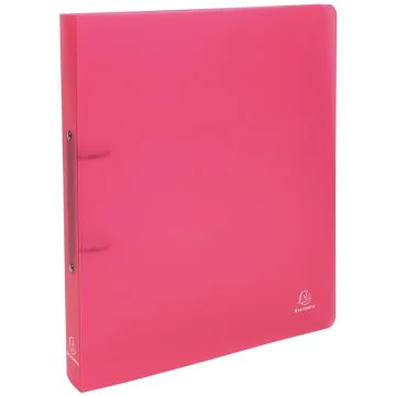 Classeur souple Chromaline - 2 anneaux de 30 mm - Rouge : EXACOMPTA Visuel