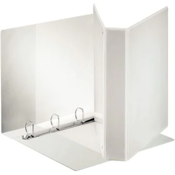Classeur Personnalisable 3 Pochettes - Blanc - 4 anneaux de 25 mm : ESSELTE Visuel