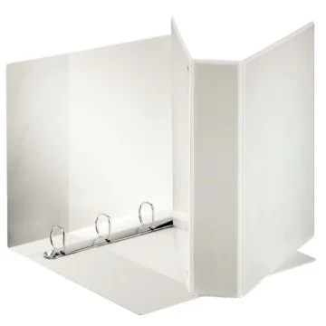 Classeur Personnalisable 3 Pochettes - Blanc - 4 anneaux de 60 mm : ESSELTE Visuel