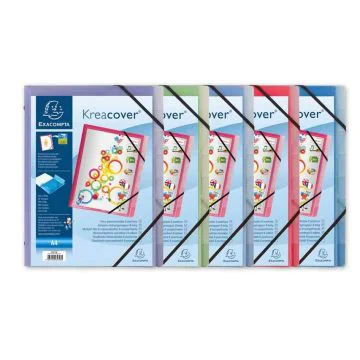 Trieur Personnalisable avec élastiques - 8 compartiments EXACOMPTA