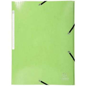 Chemise à élastiques Iderama 425g - Vert anis EXACOMPTA Modèle