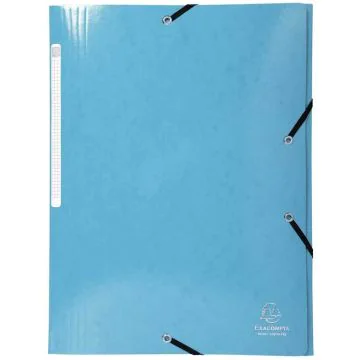 Chemise à élastiques Iderama 425g - Bleu clair EXACOMPTA Visuel