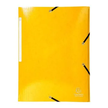 EXACOMPTA 55828E Chemise à élastiques Iderama - Jaune