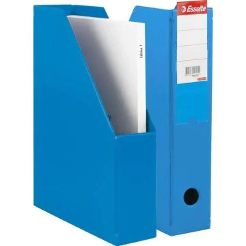 Porte-revues - Dos de 70 mm - Bleu : ESSELTE Vivida Visuel