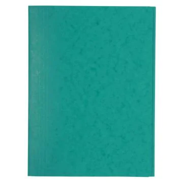 EXACOMPTA  chemises en carte lustrée à 3 rabats - Vert 56415E