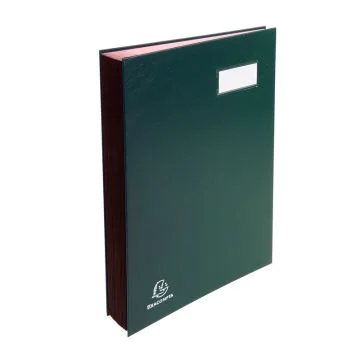 EXACOMPTA : Parapheur Direction - 20 compartiments - Vert 57023E