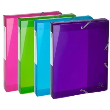 Boîte de classement - Dos 40 mm - Assortiment : EXACOMPTA Iderama Image