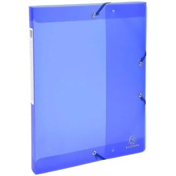 Boîte de classement Chromaline - Dos 25 mm - Bleu : EXACOMPTA Photo