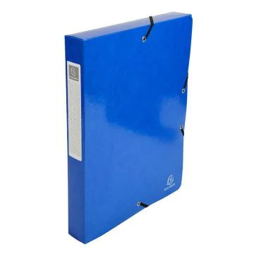 EXACOMPTA Boîte de classement 59928E - Dos 40 mm - Bleu foncé