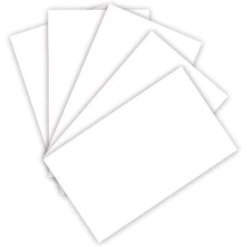Feuille de papier - 220 g - 500 x 700 mm - Blanc : FOLIA Visuel