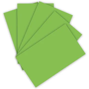 Feuille de papier - 220 g - 500 x 700 mm - Vert Clair : FOLIA Visuel