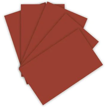 Carton de Bricolage A4 - Marron rouge - 300 g/m² : FOLIA Lot de 50 Photo
