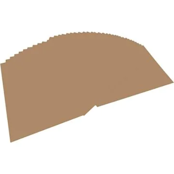 Carton de Bricolage A4 - Marron chevreuil - 300 g/m² : FOLIA Lot de 50 Visuel