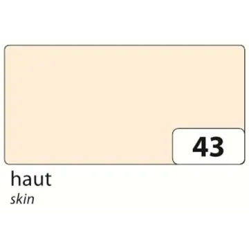 Carton de Bricolage 500 x 700 mm - Peau - 300 g/m² : FOLIA Visuel