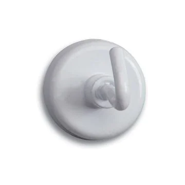 Aimant à crochet - 25 mm - Blanc MAUL Lot de 5 Image