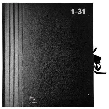 Trieur numérique accordéon - Fermeture par ruban - 31 compartiments EXACOMPTA Image