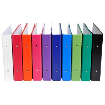 650E Classeurs format écolier - 230 x 215 mm Assortiment