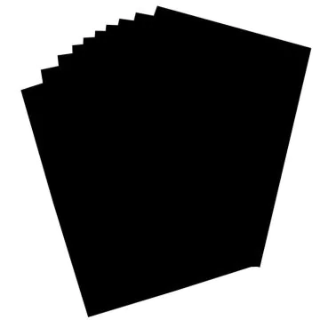 Carton pour affiche - 480 x 680 mm - Noir FOLIA photo