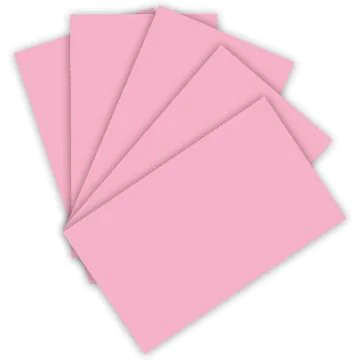 Feuilles de papier de couleur - 500 x 700 mm - Rose : FOLIA Modèle