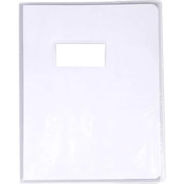 Protège-cahier avec rabat - A4 - Incolore : CLAIREFONTAINE Visuel