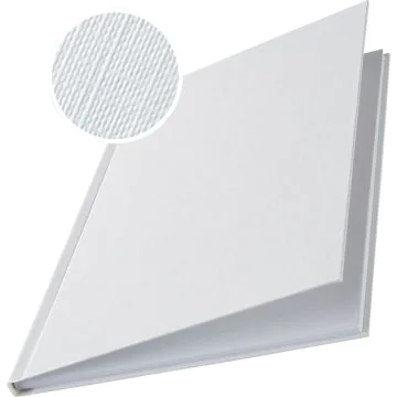 Lot de 10 chemises pour Thermorelieuse - 36-70 feuilles A4 - Blanc : LEITZ impressBind Hard Cover Visuel