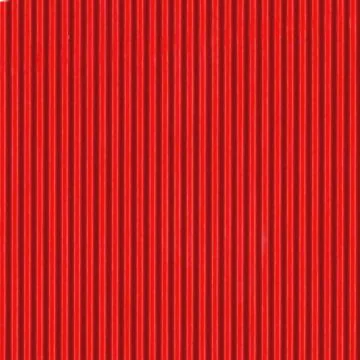 Feuille cartonnée ondulée - 500 x 700 mm - Rouge : FOLIA Visuel