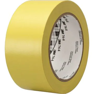 Ruban adhésif en PVC Jaune - 50,8 mm x 33 m : 3M 764I
