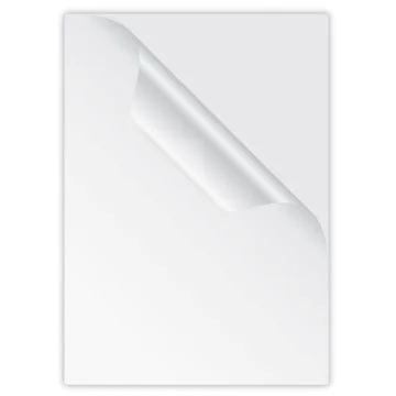 Photo Pochettes de plastification brillantes 150 mic - A4 216 x 303 mm : PAVO Lot de 100