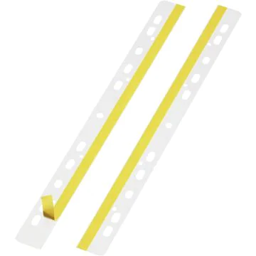 Lot de 50 attaches perforées pour documents A4 - 25 x 295 mm : DURABLE Visuel