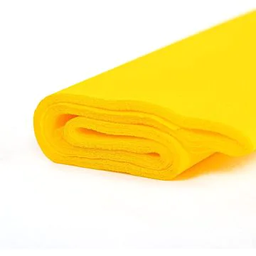 Papier Crépon - Jaune : FOLIA Visuel
