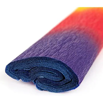 Papier Crépon - Arc-en-ciel : FOLIA Visuel