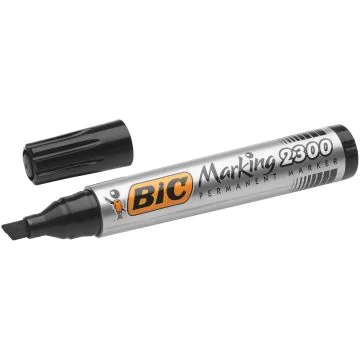 Marqueur permanent 2300 - Noir : BIC Visuel