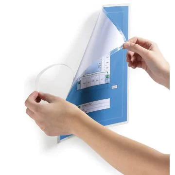 Pochettes à Plastifier à Froid Autocollante - A4  : DURABLE  SEAL IT Lot de 10 image