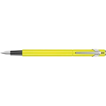 Stylo à plume - Largeur M - Jaune Fluo : CARAN D'ACHE 849 Fluo Line Image