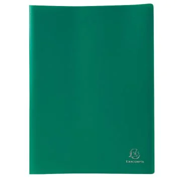 8513E Protège-documents de 20 vues - Vert EXACOMPTA  
