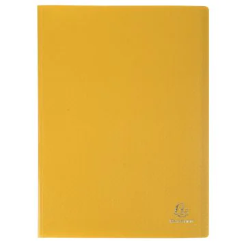 8519E Protège-documents de 20 vues - Jaune EXACOMPTA 