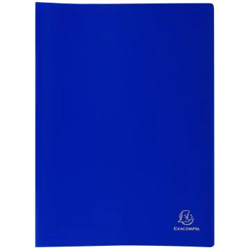 8547E Protège-documents de 80 vues - Bleu EXACOMPTA