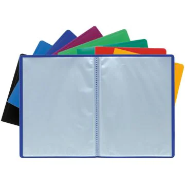 8560E Protège-documents de 120 vues - Assortiment EXACOMPTA