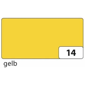 Papier Transparent - Jaune - 505 x 700 mm : FOLIA Visuel