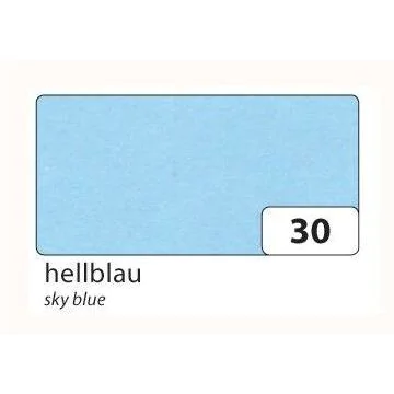 Papier transparent - Bleu Clair - 700 mm x 1 m : FOLIA Image